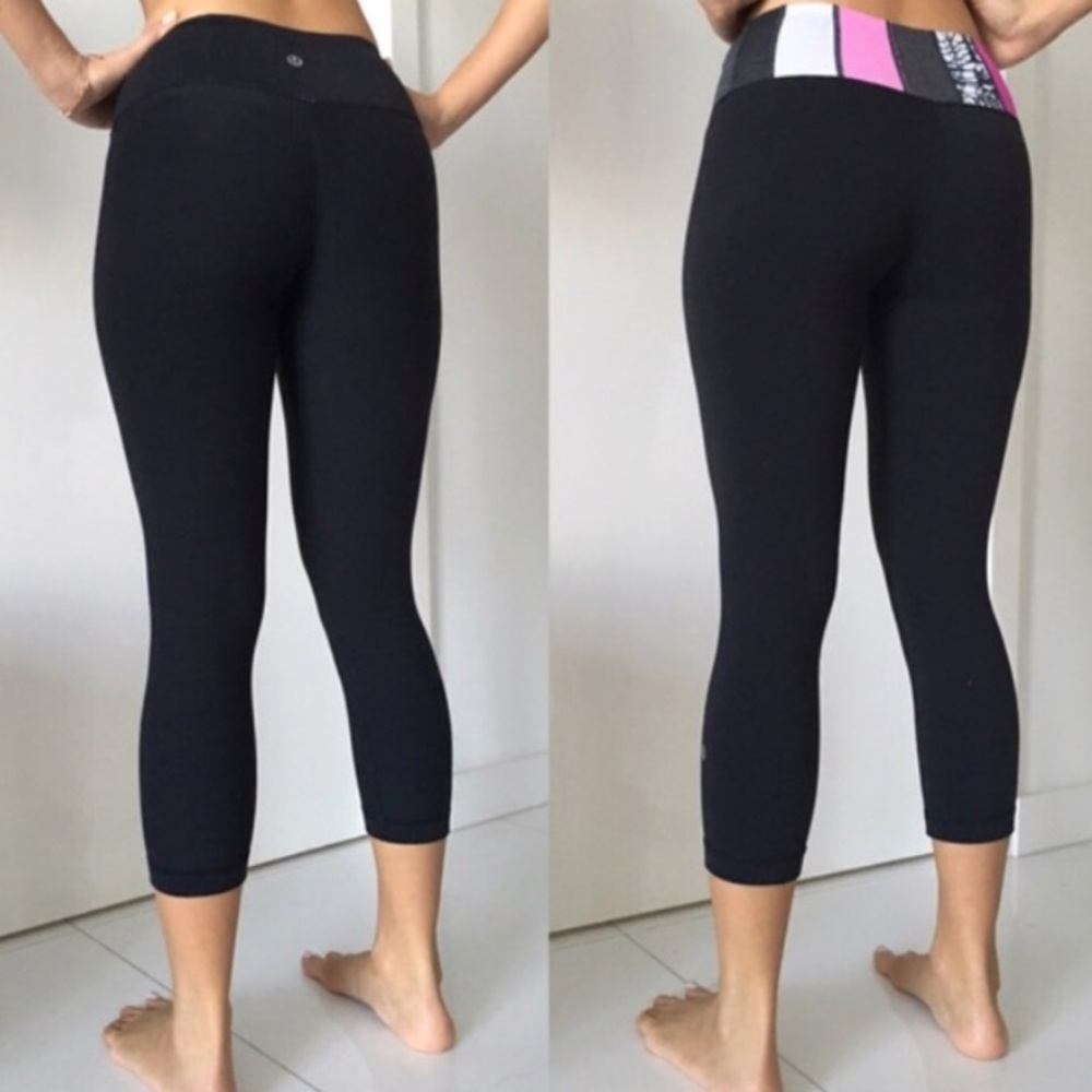 Lululemon Wunder Under Reversible Crop
