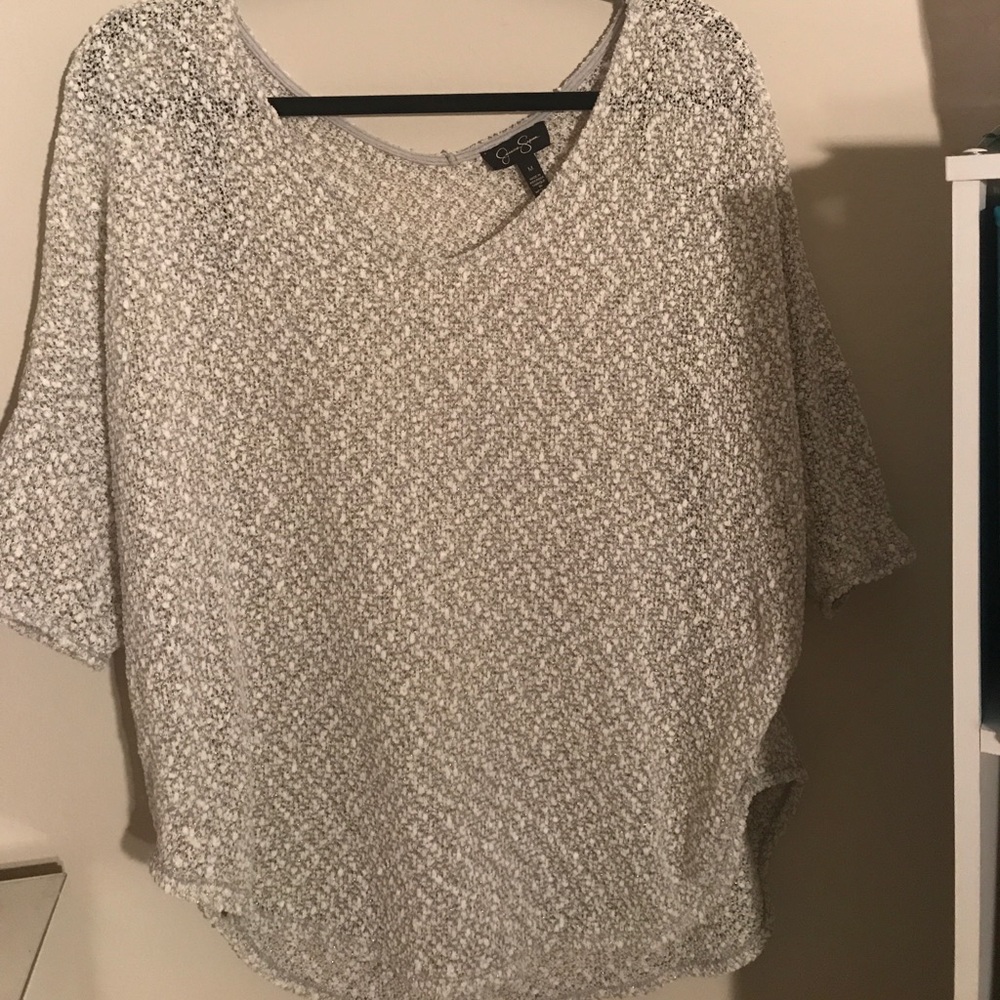 Off the shoulder jessica Simpson shirt
