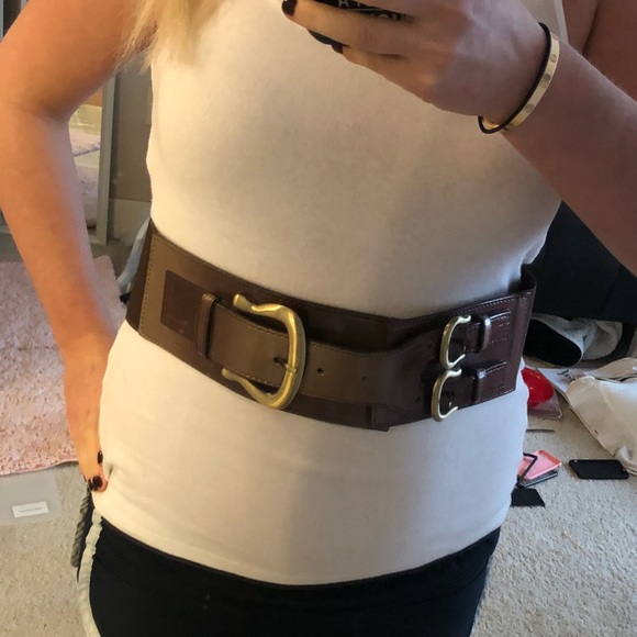 statement belt accessories set buckle medium 6 8 - Picture 3 of 4