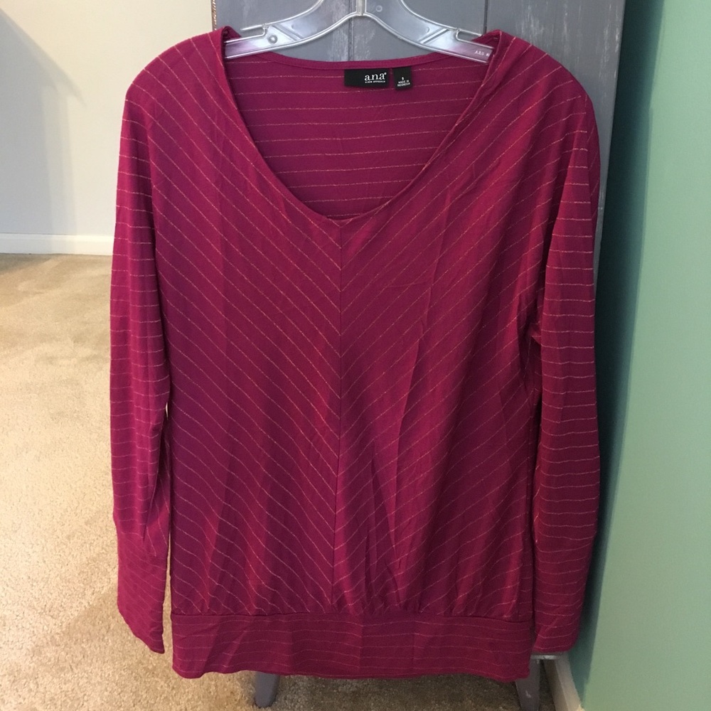 a.n.a long sleeve shirt