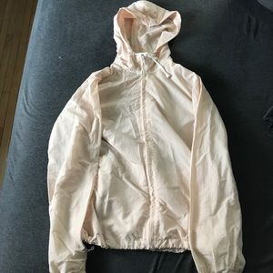 Pink Windbreaker Jacket