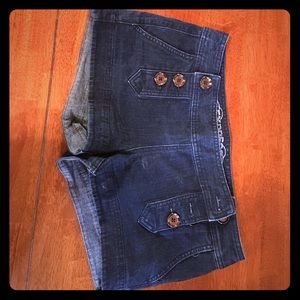 Express Denim Shorts, Size 4