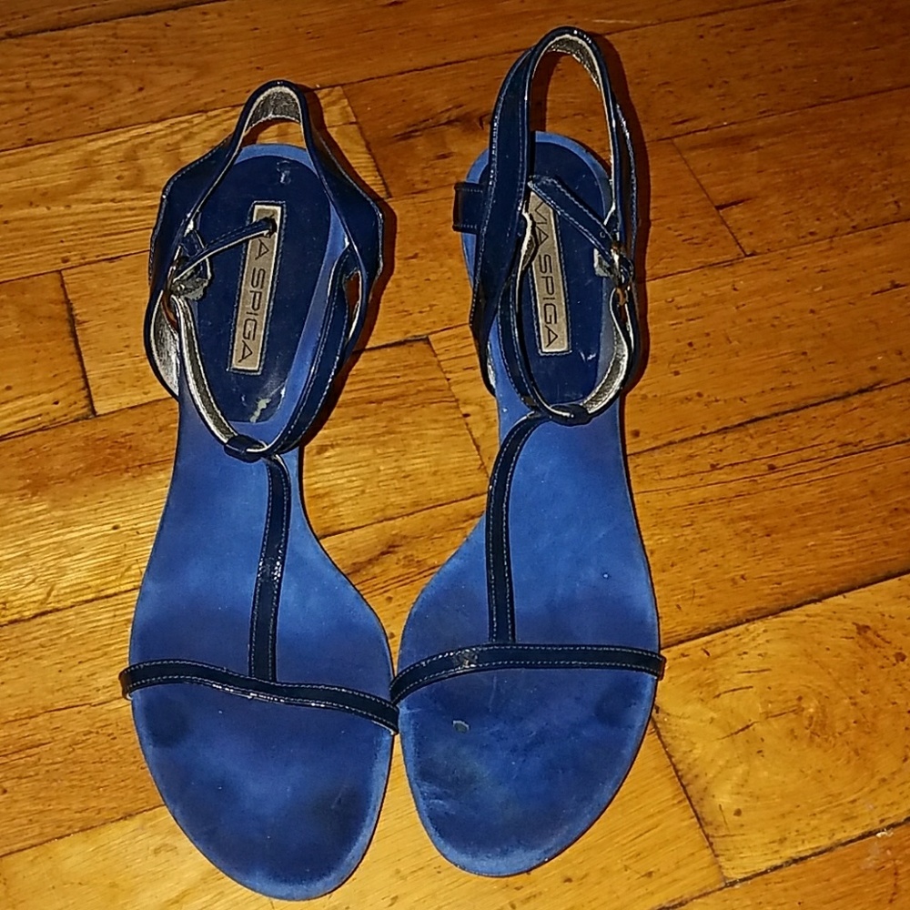 Royal Blue Via Spiga sandals