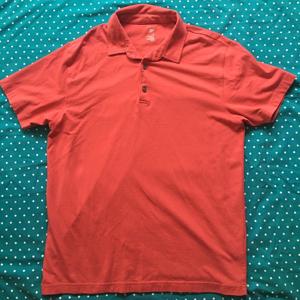J. Ferrar Modern Fit Collared Short Sleeve Shirt