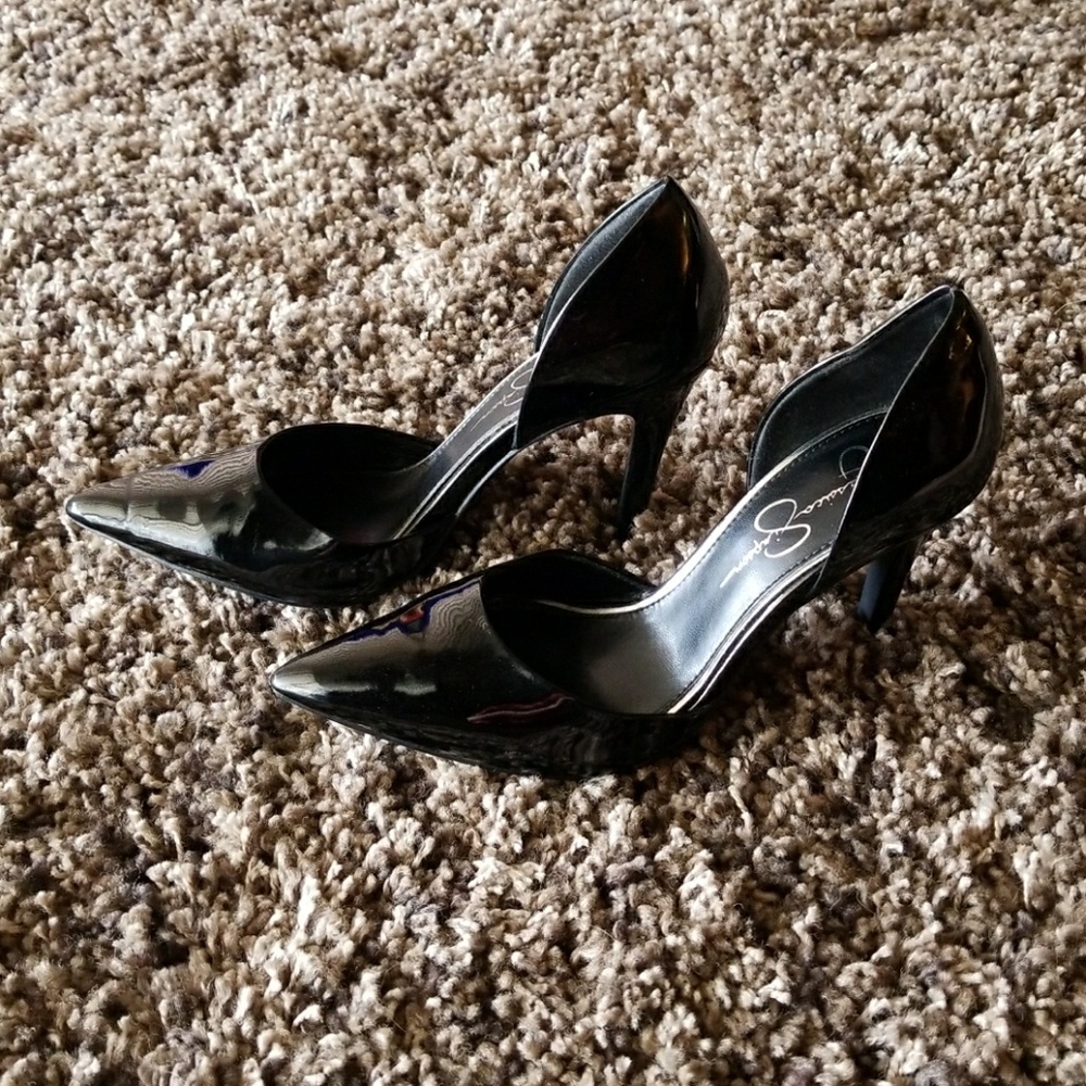 Patent Jessica Simpson D'Orsay Heels