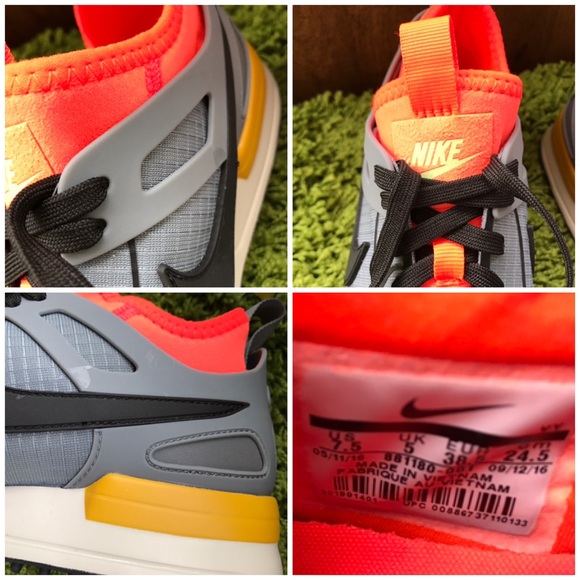 NWT Air Pegasus 89 Tech SI grey/orange WMNS - Picture 8 of 8