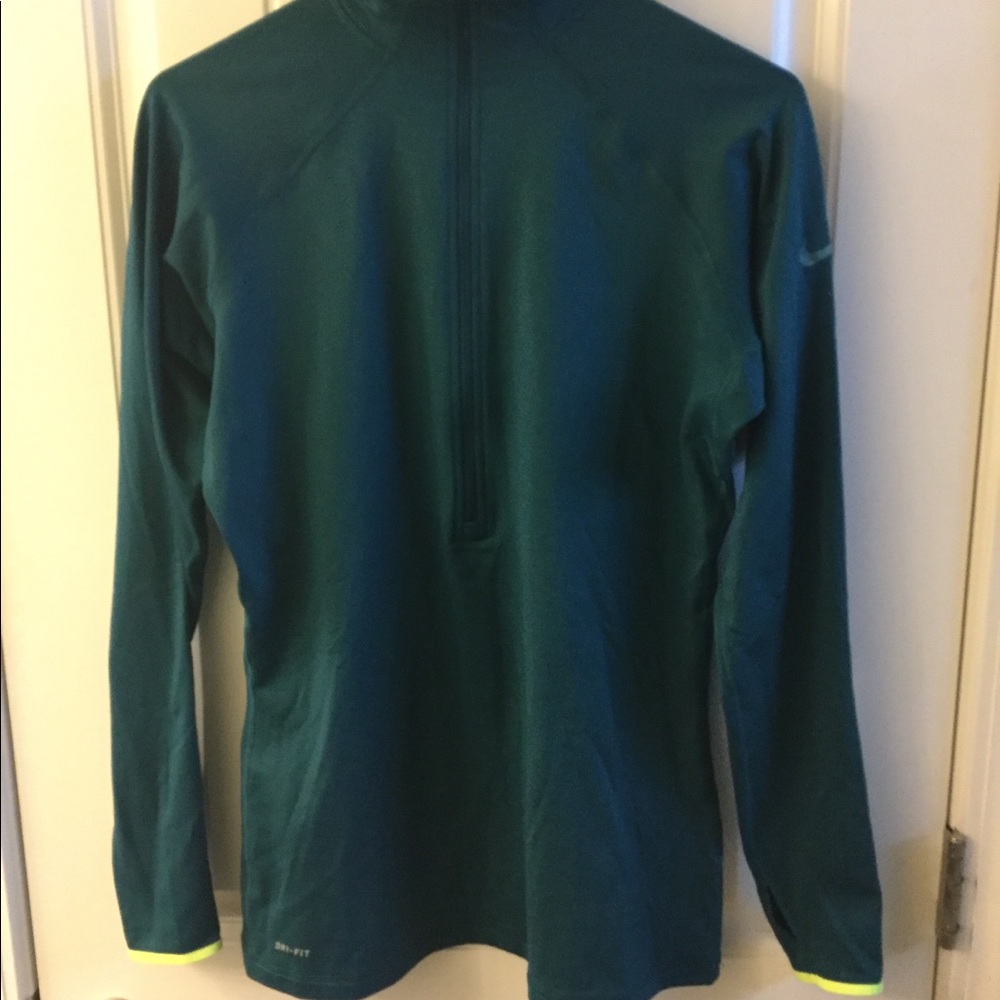 Nike Pro 3 quarter length zip up