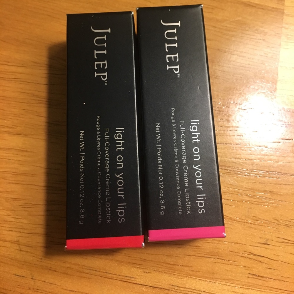Julep creme lipsticks