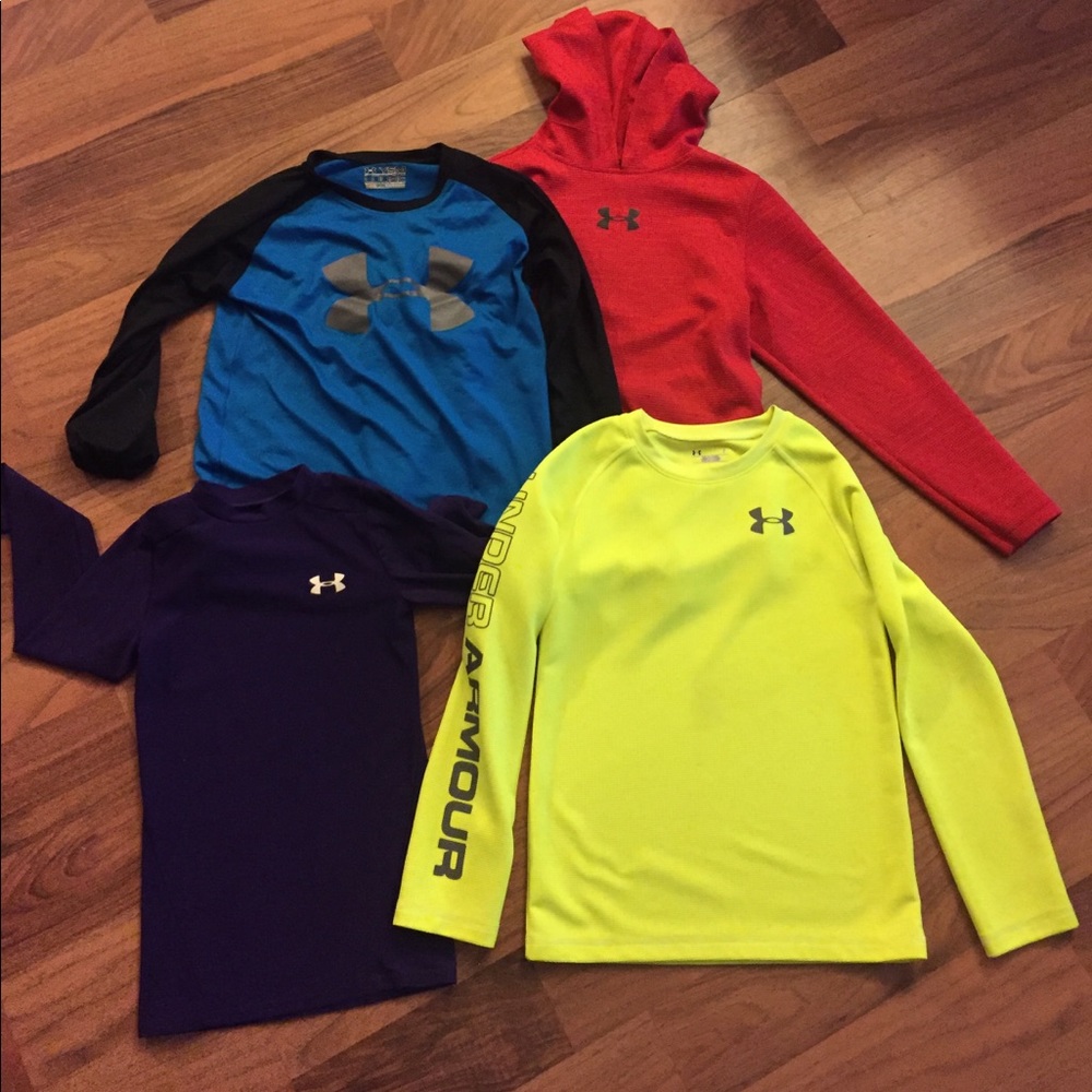 Boys UA long sleeve bundle