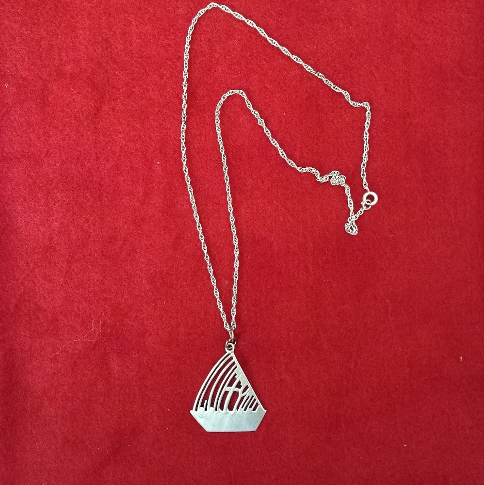 Vintage Sterling Silver Necklace