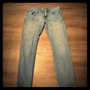 7 for all mankind 31 “the straight” blue jean