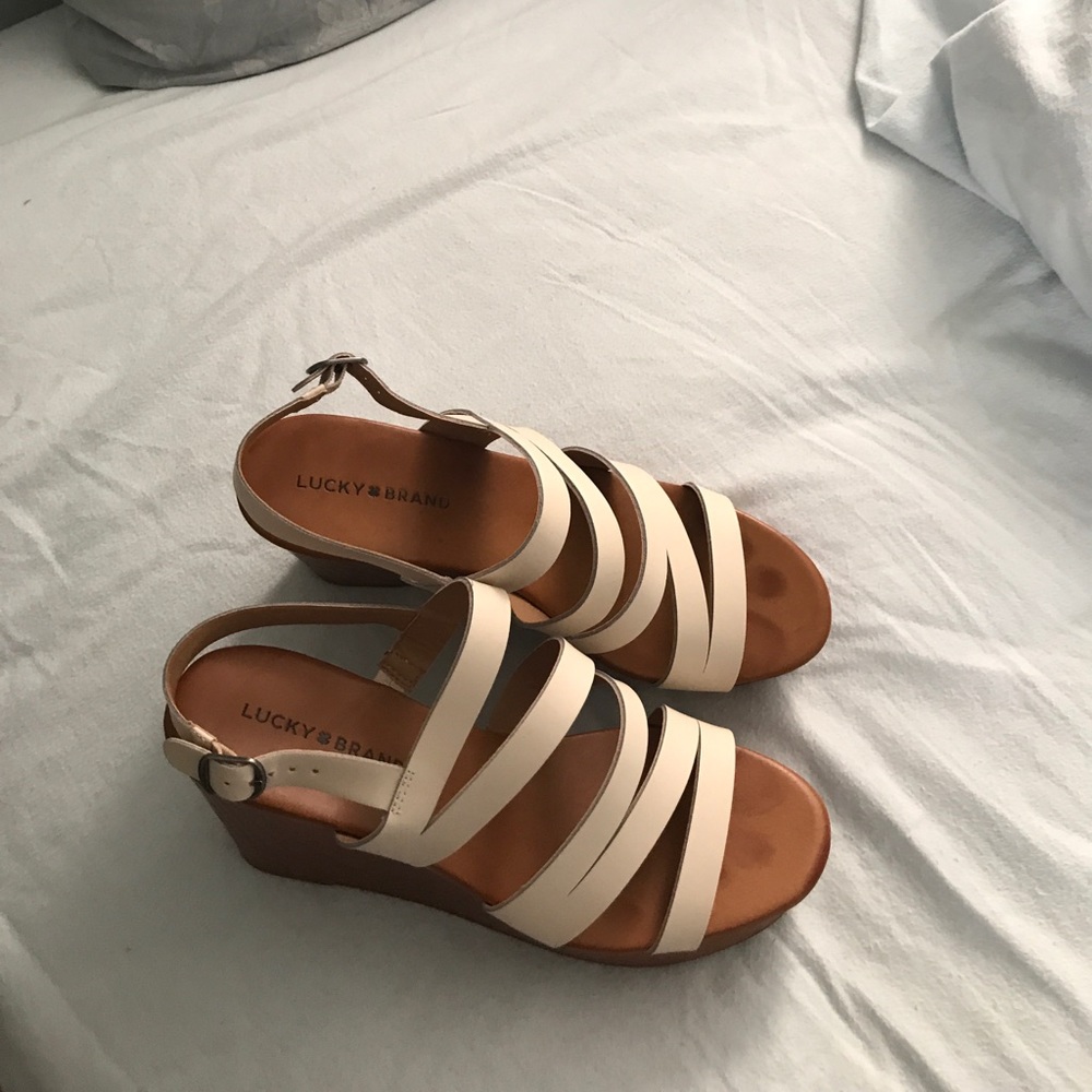 Lucky Brand summer Platform shoes