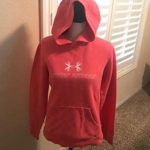 Coral/Pink Under Armour Sweatshirt