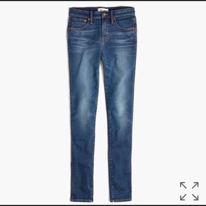 Madewell High Riser Skinny Jeans