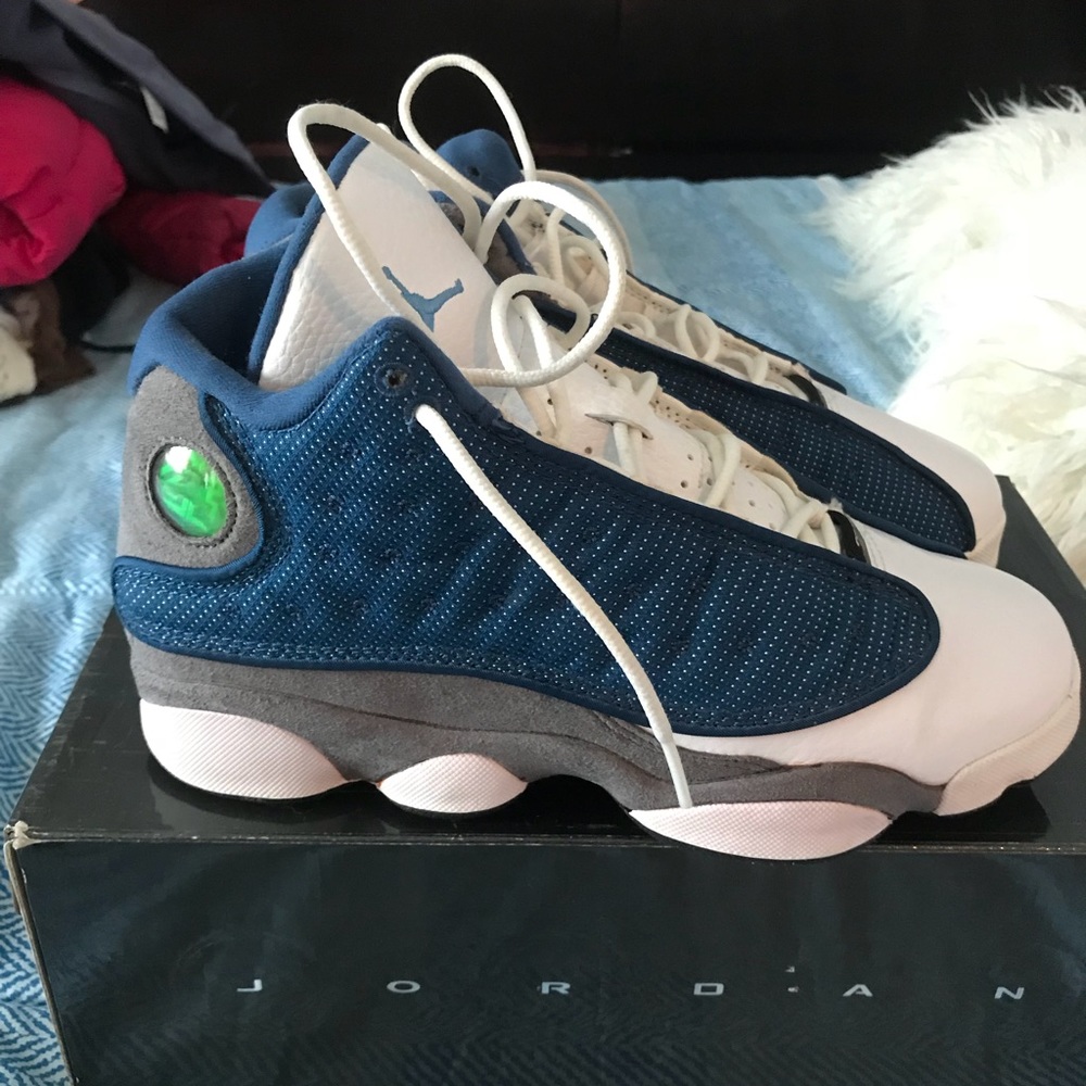 Air Jordan 13 Retro French Blue Flints size 6.5Y