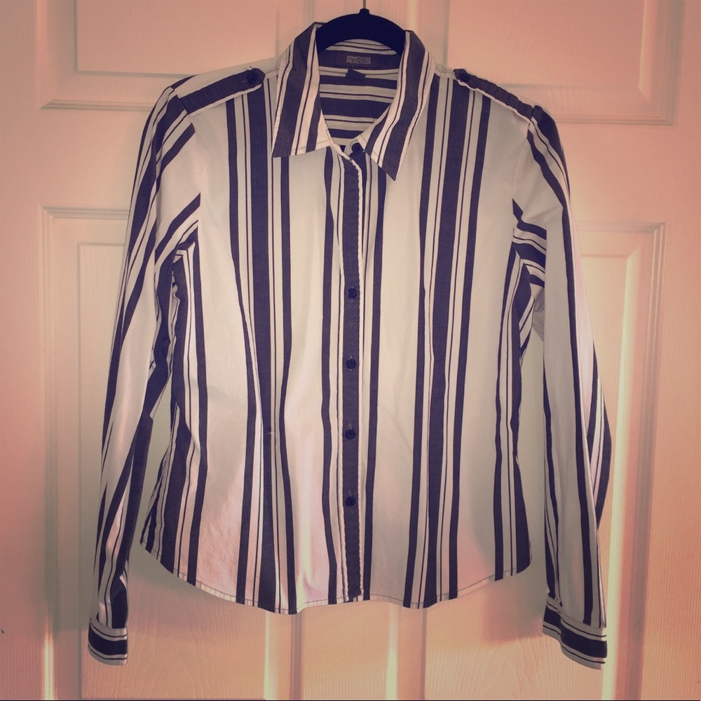 Kenneth Cole Reaction Button Down size 10
