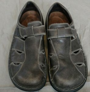 Naot Sandals Velcro Brown Men's Size 10 Like New