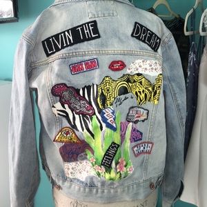 Forever 21 Jacket with patches
