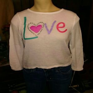 Girls long sleeve sweater size 10/12