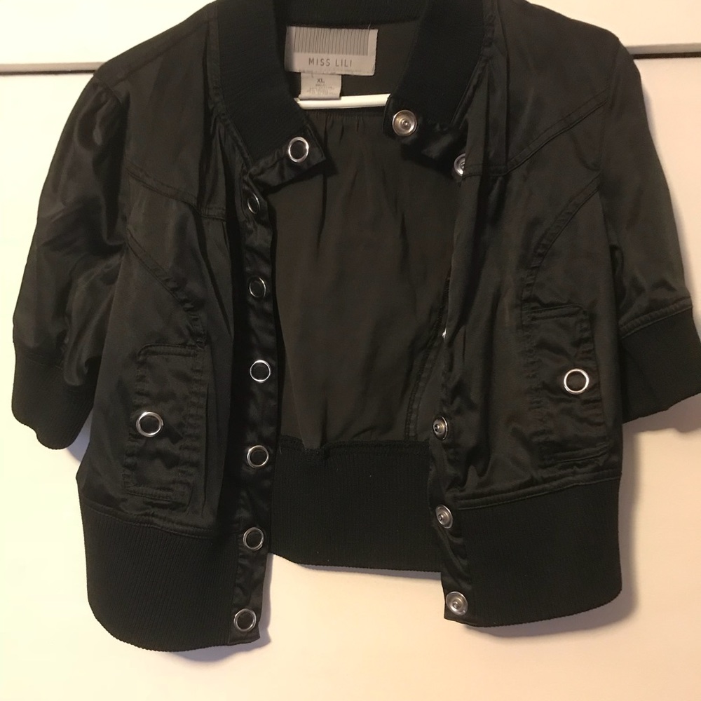 Black over jacket