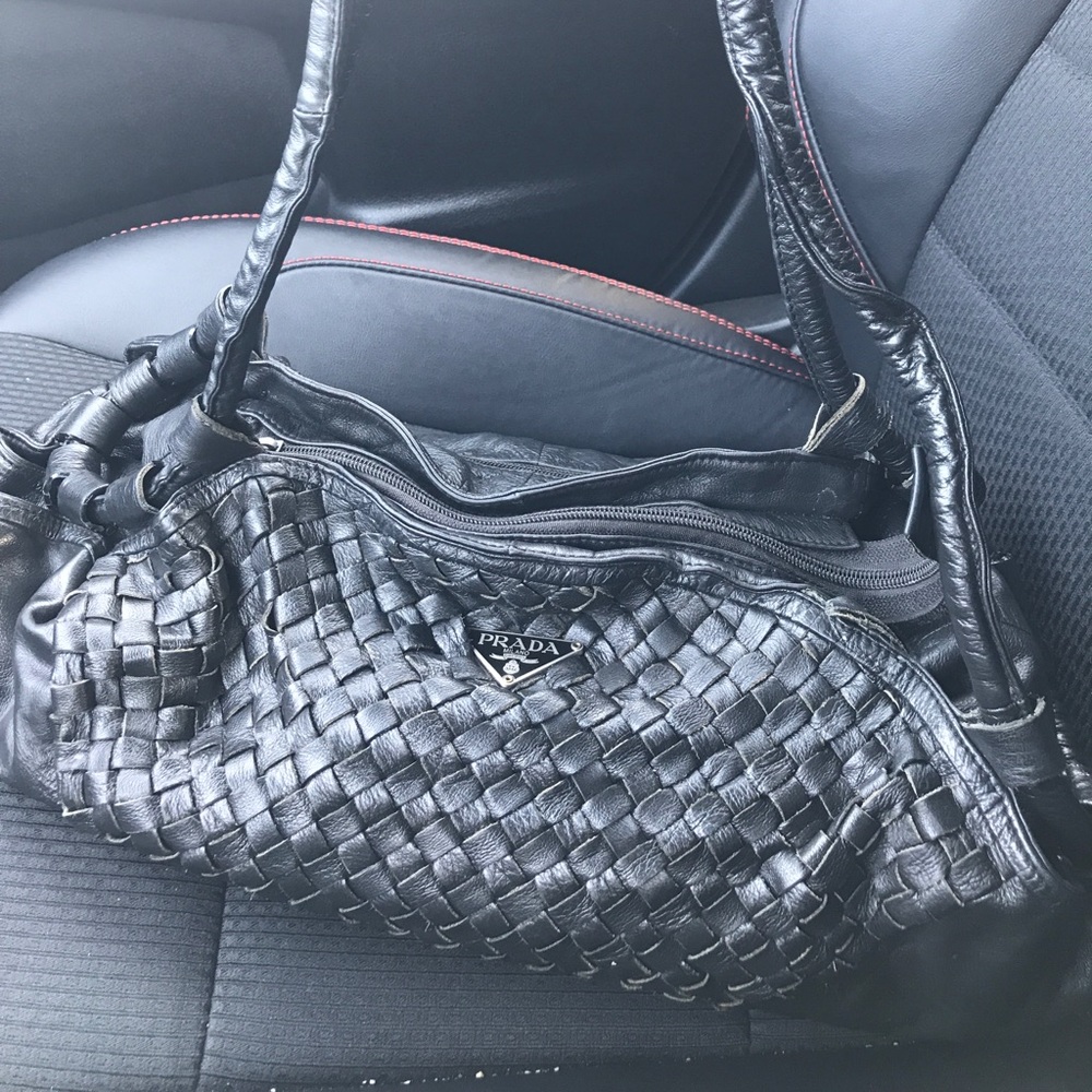 PRADA Milano Handbag. Original Soft Leather.