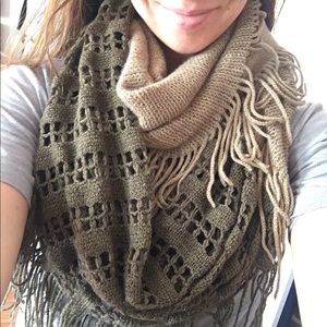 Two toned Infinity Scarf