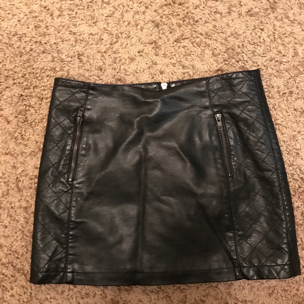 Forever 21 leather skirt