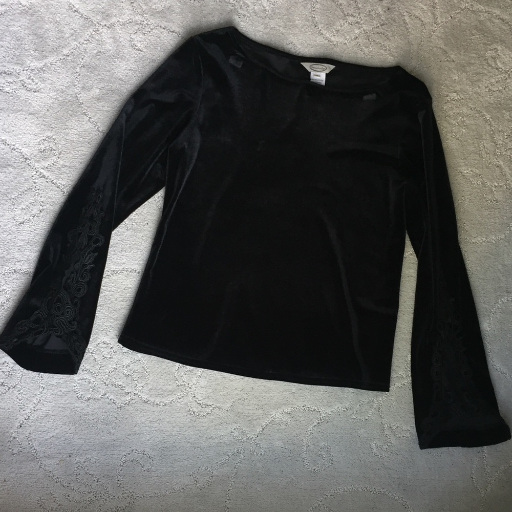Velour top