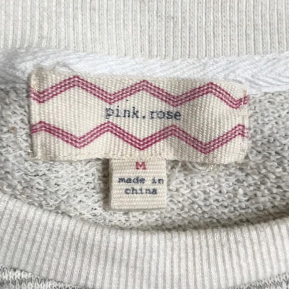 Cute sweatshirt with crocheted sleeve caps! - Picture 3 of 7