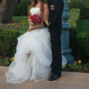 Gorgeous David's Bridal wedding dress!!