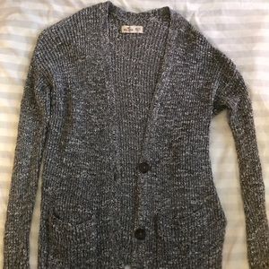 Black and white cardigan