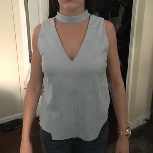 Choker open back Holiday shirt