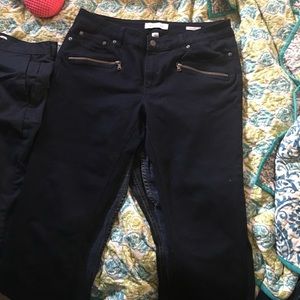 Navy blue jeggings