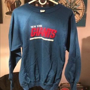 Vintage Logo 7 New York Giants Crewneck