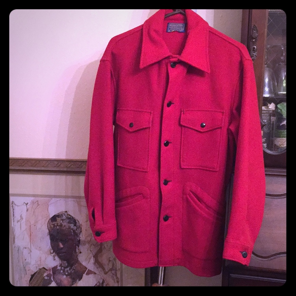 Vintage Pendleton Red Wool Jacket - image 1