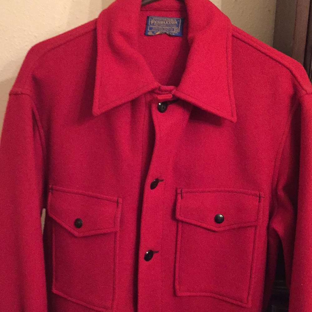 Vintage Pendleton Red Wool Jacket - image 2