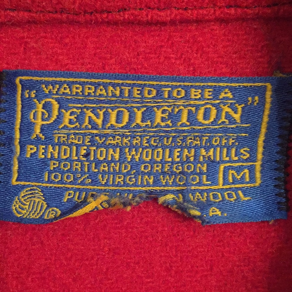 Vintage Pendleton Red Wool Jacket - image 3