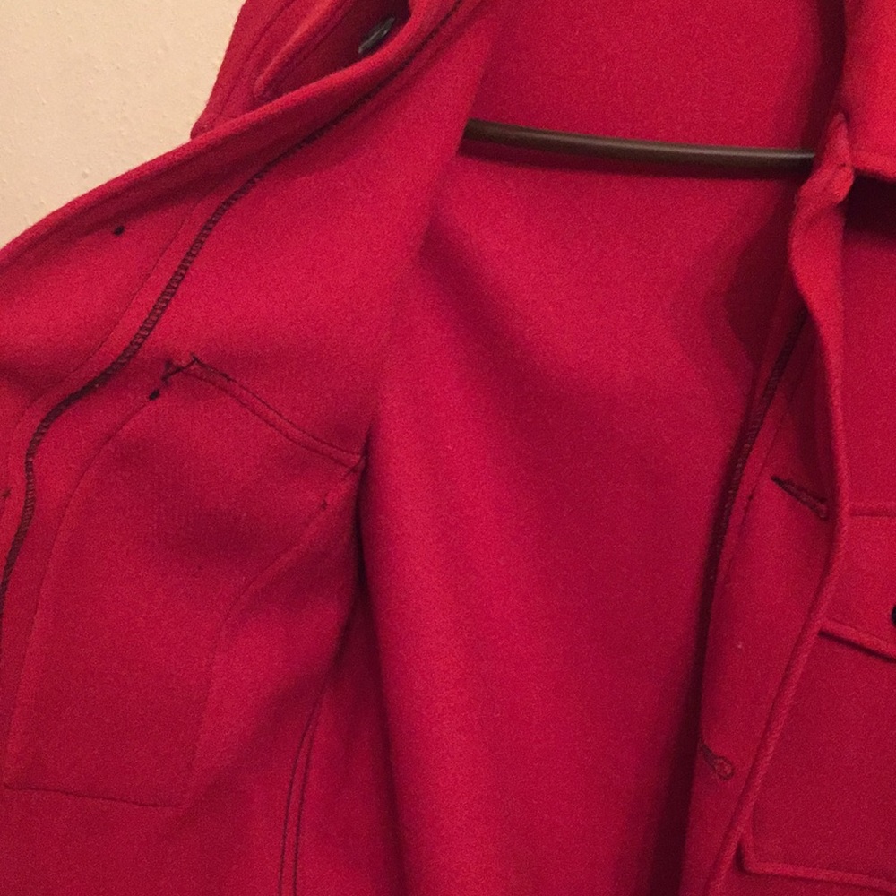 Vintage Pendleton Red Wool Jacket - image 7