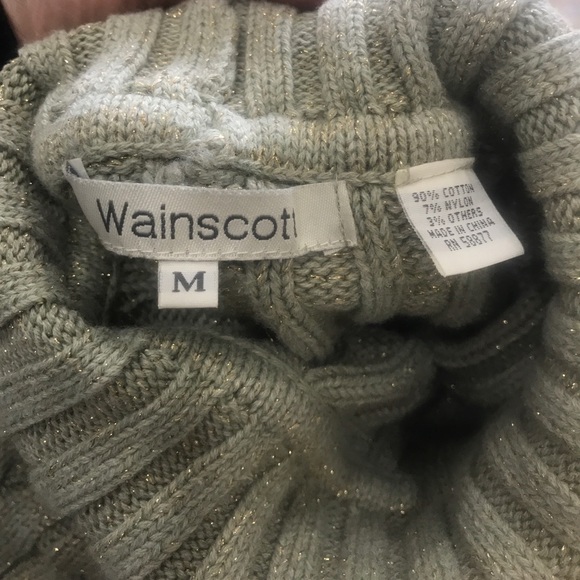 Wainscott Sweaters Wainscott Heavy Sage Green Turtleneck Poshmark