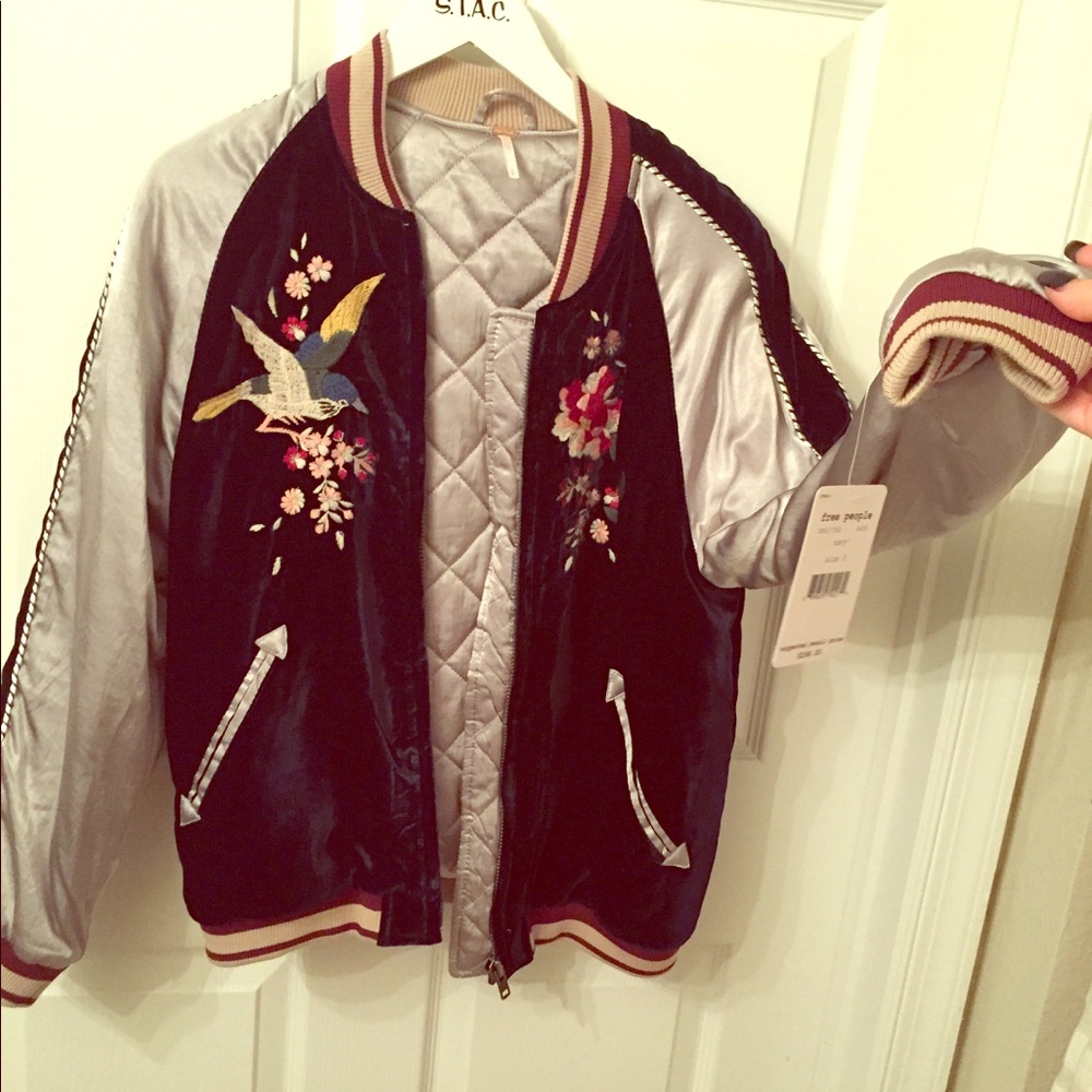Free people bomber jacket