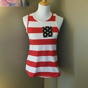 Cute patriotic tank