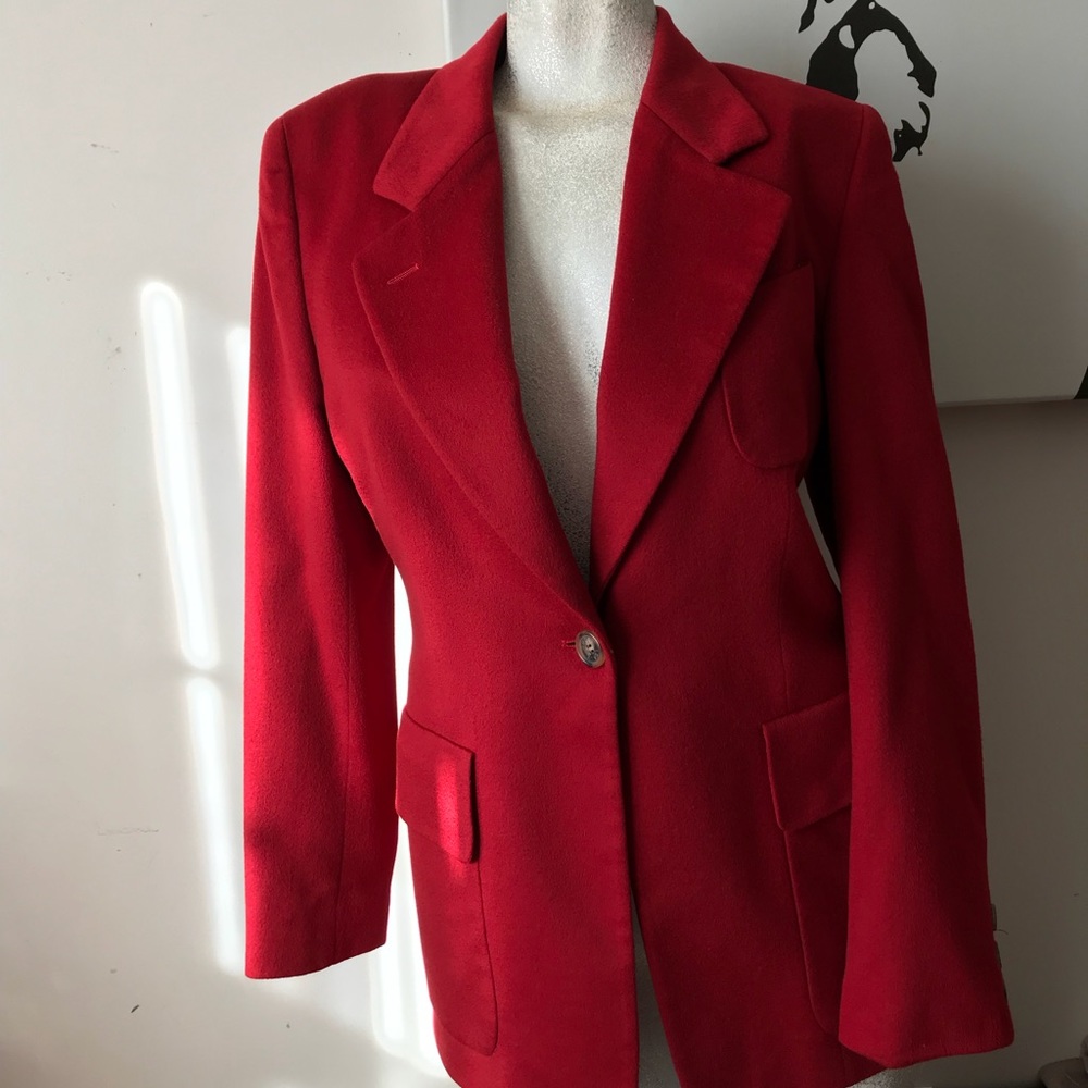 SOLD Rare Red Authentic Gucci Blazer