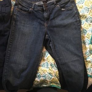 Medium wash Levi jeans