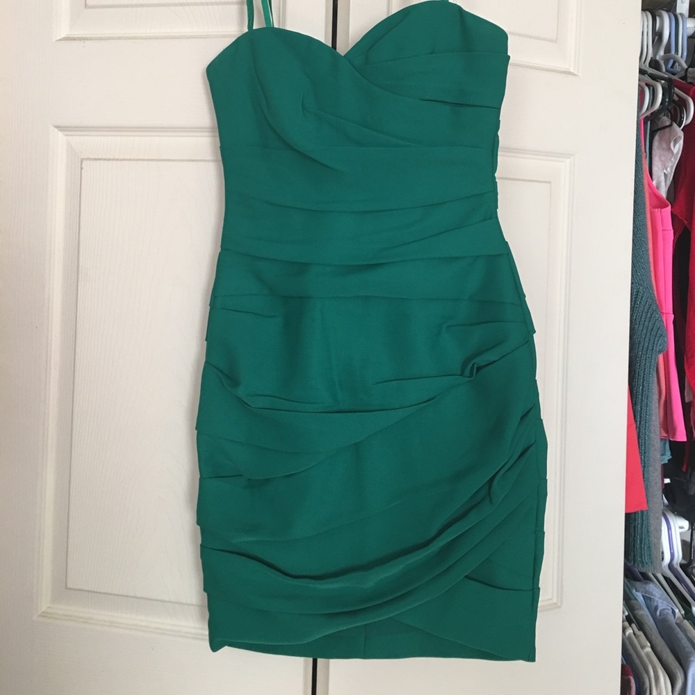 BCBG Strapless Short Madge Dress