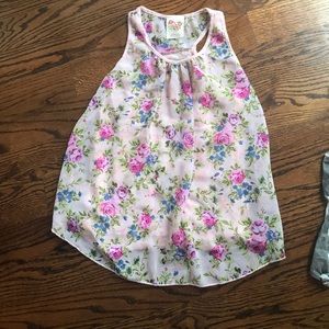 Girls sleeveless top