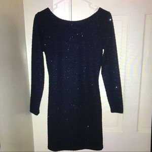 Navy Blue Dress