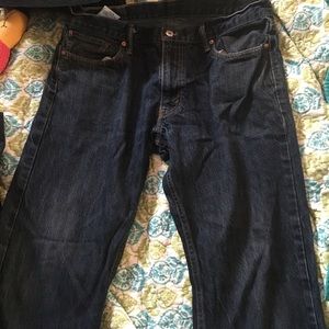Dark wash jeans