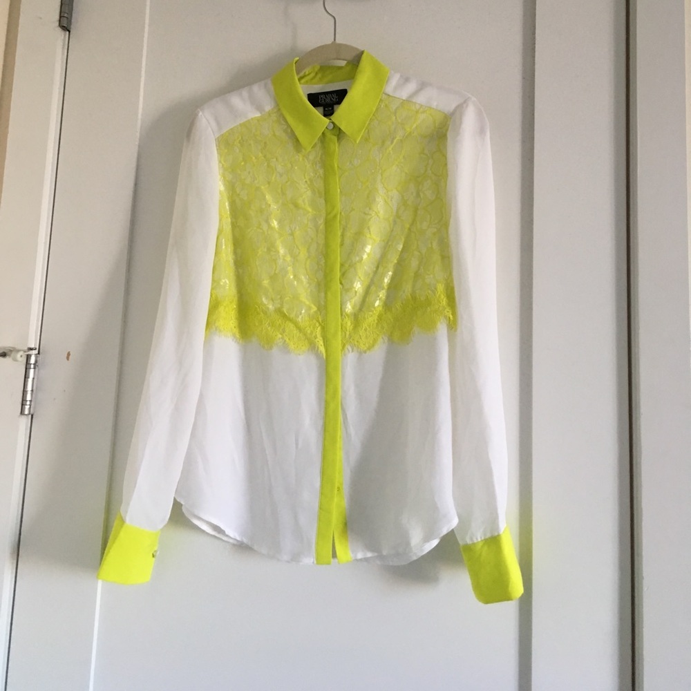 Prabal Gurung for Target Neon Lace Shirt