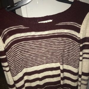 Long sleeve striped shirt