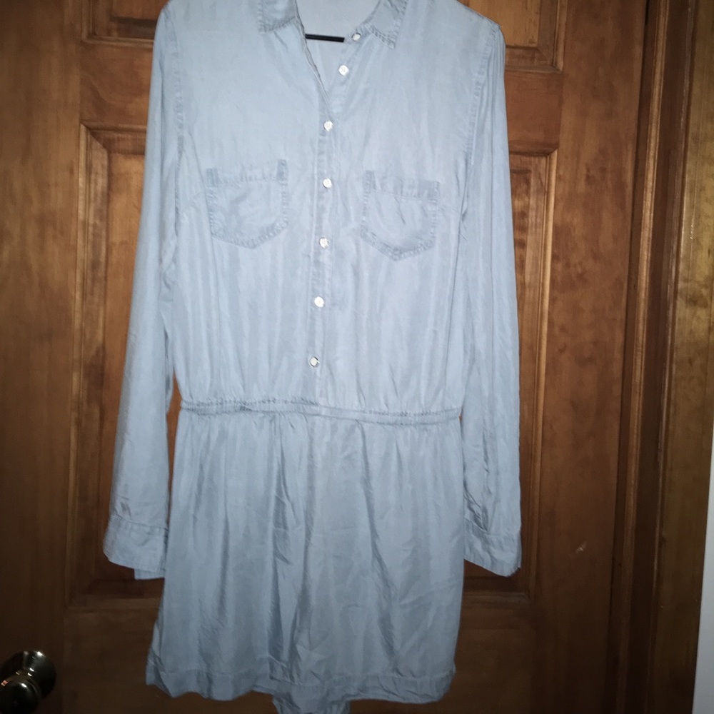DENIM ROMPER